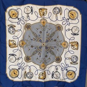 Authentic Vintage Rolex Silk Scarf